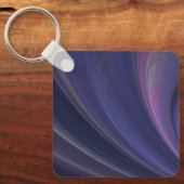 Porte-clés Vagues de sable douces violettes (Recto)
