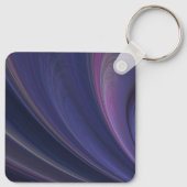 Porte-clés Vagues de sable douces violettes (Dos)