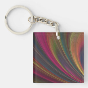 Porte-clés Vagues de sable doux colorées