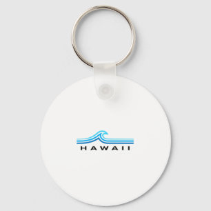 Porte-clés Vagues Hawaïennes Vintage Hommes Femmes Garçons So