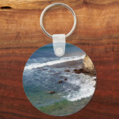 Porte-clés Vagues océaniques qui s'écrasent (Recto)