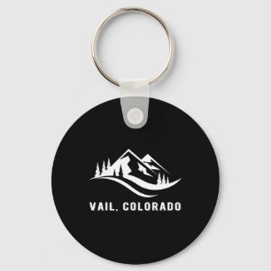 Porte-clés Vail Colorado Mountains Souvenir Memorabilia Winte