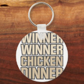 Porte-clés Vainqueur du dîner de poulet (Recto)