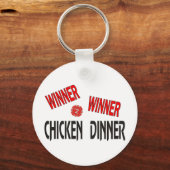 Porte-clés Vainqueur du dîner de poulet (Recto)