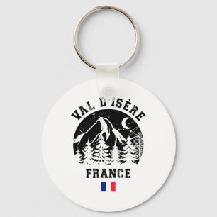 Porte-clés Val D'isère France Alpes Station de ski Ski alpin
