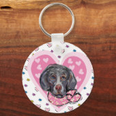 Porte-clés Valentin Weimaraner (Recto)