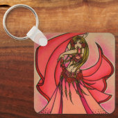 Porte-clés Valentine Belly Dancer (Recto)