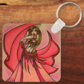 Porte-clés Valentine Belly Dancer (Verso)