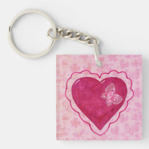 Porte-clés Valentine Blossoms adorable URGENCE PERSONNALISÉE