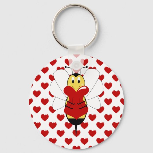 Porte-clés Valentine Bumble Bee Porte - clé (Recto)