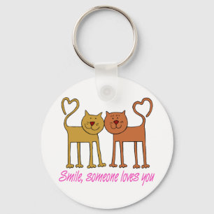 Porte-clés Valentine Chats In Love Porte - clé