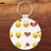 Porte-clés Valentine Emojis (Recto)