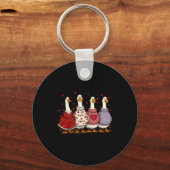 Porte-clés Valentine Funny Math Equation 6 7 Six Seven Meme T (Recto)