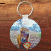 Porte-clés Valentine Heart Horse (Recto)