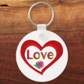 Porte-clés Valentine Love Heart Porte - clé (Recto)