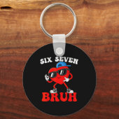 Porte-clés Valentine’s Day Funny 67 Six Seven Bruh 6 7 Valent (Recto)