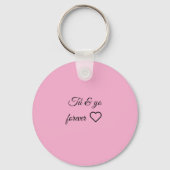 Porte-clés Valentine’s Day Love Keychain (Verso)