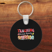 Porte-clés Valentine Teaching Sweet Hearts Teacher Men Women  (Recto)