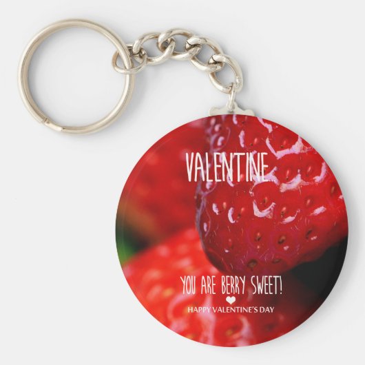 Porte-clés Valentine, tu es mignonne ! (Devant)