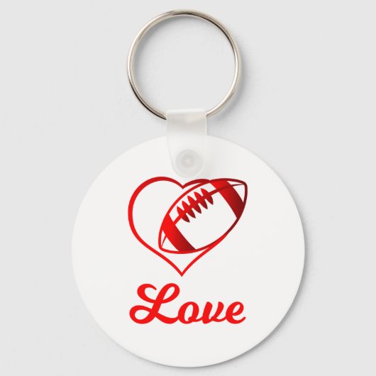 Porte-clés Valentines Day Gift For Football Lovers (Recto)