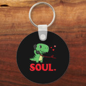 Porte-clés Valentines Day Matching Soulmates Soul Dino Trex C (Recto)