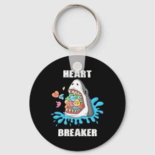 Porte-clés Valentines Jour Requin Coeur briseur Amusants Garç