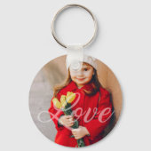 Porte-clés Valentines Love Photo Keepsaké (Recto)