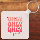 Porte-clés Valentine's Only You (Verso)