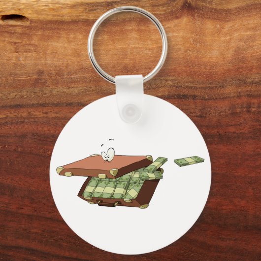 Porte-clés Valise De Porte - clé D'Argent (Verso)