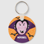 Porte-clés Vampire Dracula Bats Enfants Joli Halloween (Recto)