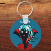 Porte-clés Vampire Girl - Cute Goth Nom du personnage (Recto)