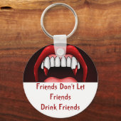 Porte-clés Vampire Halloween Teeth (Recto)