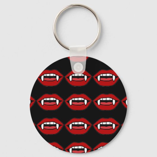 Porte-clés Vampire mouth with teeth (Recto)