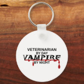 Porte-clés Vampire vétérinaire par nuit (Recto)