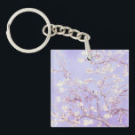 Porte-clés Van Gogh Almond Blossoms Lavande<br><div class="desc">Lavender Almond Blossoms par Vincent Van Gogh modification de couleur copyright 2sweet4wordsDesigns/ PureVintage Love Lavender Almond Blossoms pour une touche artistique au style personnel, mariage, Baby shower, cadeaux de bureau ou fête du printemps : Célébrez vos occasions spéciales avec la beauté enchanteresse des fleurs d'amandes de Vincent Van Gogh. Nos...</div>