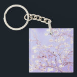 Porte-clés Van Gogh Almond Blossoms Lavande<br><div class="desc">Lavender Almond Blossoms par Vincent Van Gogh modification de couleur copyright 2sweet4wordsDesigns/ PureVintage Love Lavender Almond Blossoms pour une touche artistique au style personnel, mariage, Baby shower, cadeaux de bureau ou fête du printemps : Célébrez vos occasions spéciales avec la beauté enchanteresse des fleurs d'amandes de Vincent Van Gogh. Nos...</div>