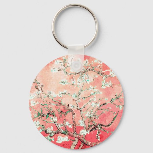 Porte-clés Van Gogh Almond Blossoms Peach (Recto)