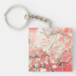 Porte-clés Van Gogh Almond Blossoms Peach