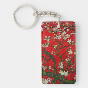 Porte-clés Van Gogh Almond Blossoms Red