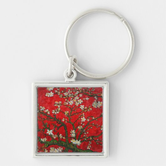 Porte-clés Van Gogh Almond Blossoms Rouge (Devant)
