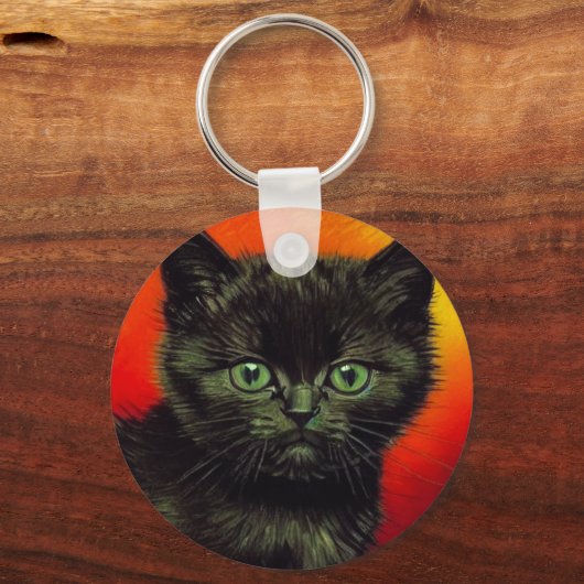 Porte-clés Van Gogh Black Kitten (Recto)