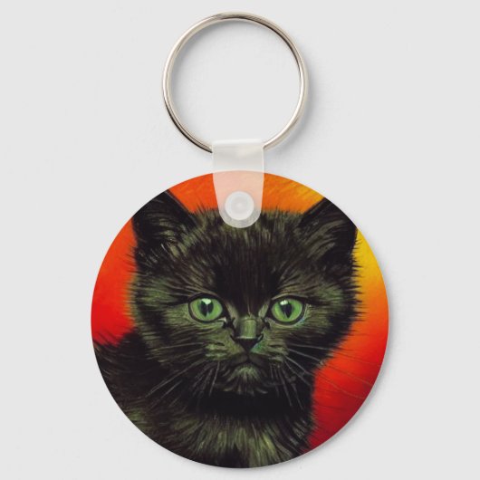 Porte-clés Van Gogh Black Kitten (Verso)