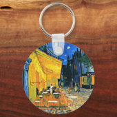 Porte-clés Van Gogh - Cafe Terrasse, célèbre peinture (Verso)