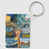 Porte-clés Van Gogh Fine Art Collage (Verso)
