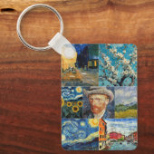 Porte-clés Van Gogh Fine Art Collage (Recto)