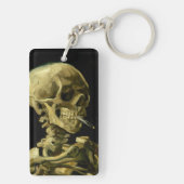 Porte-clés Van Gogh Fumer du squelette (Dos)