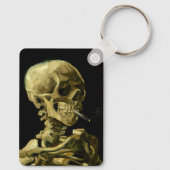 Porte-clés Van Gogh Fumer du squelette (Verso)