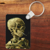 Porte-clés Van Gogh Fumer du squelette (Verso)