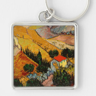 Porte-clés Van Gogh - Landcape House Plowman