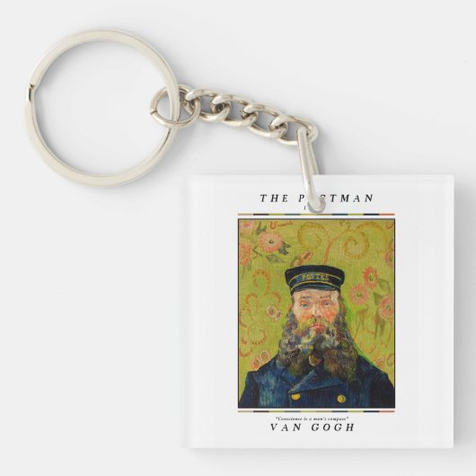 Porte-clés Van Gogh | Le facteur (Devant)